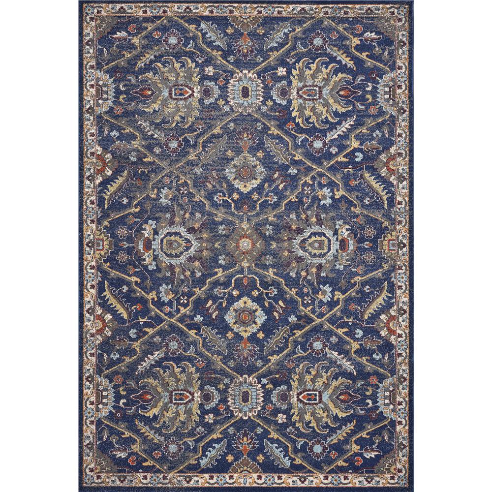 KAS 7859 Corsica 3 Ft. 3 In. X 4 Ft. 11 In. Rectangle Rug in Royal Blue